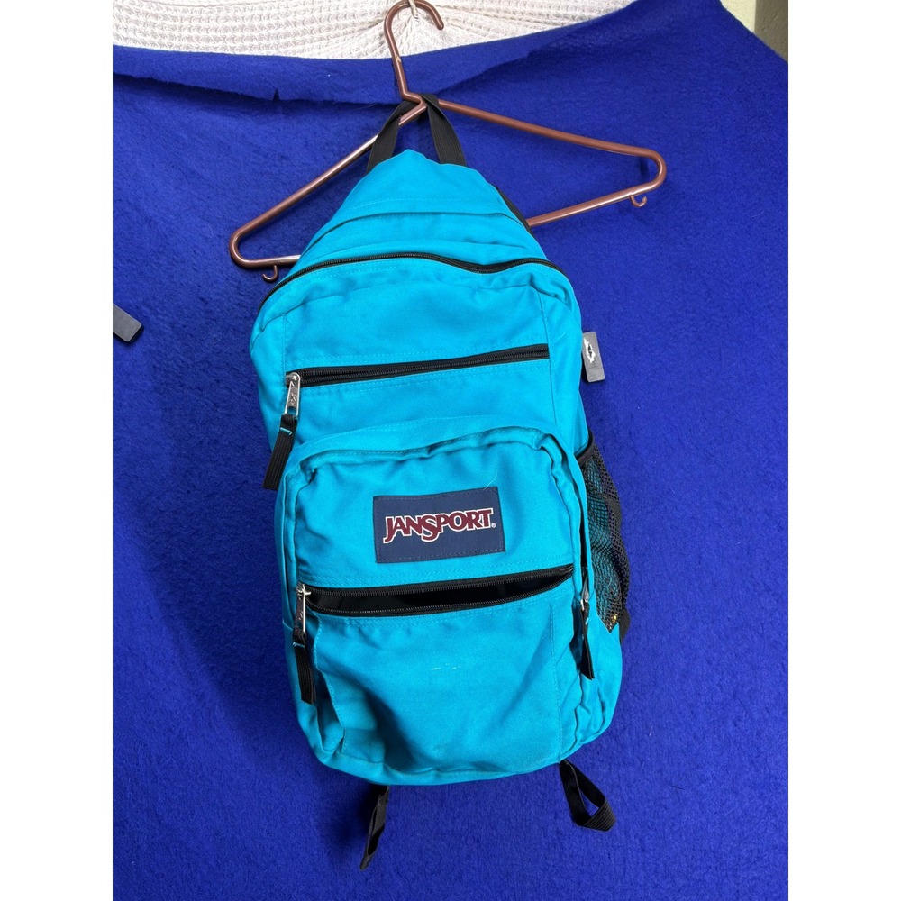 Gorpcore Unisex JanSport Backpack OS Turquoise Blue TCD9